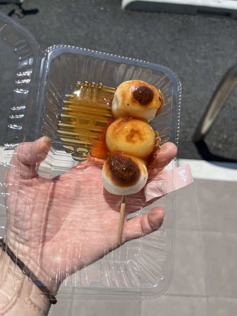 セブンのみたらし焼き団子